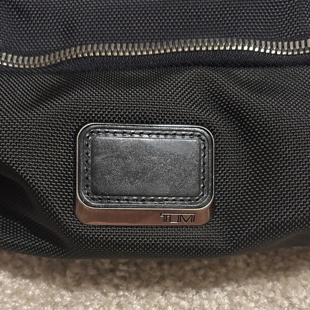 Tumi Men's Black Camo Laptop Briefcase